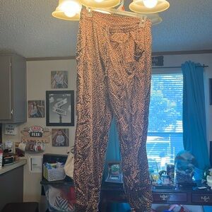 Pink pajama pants by Victoria’s Secret